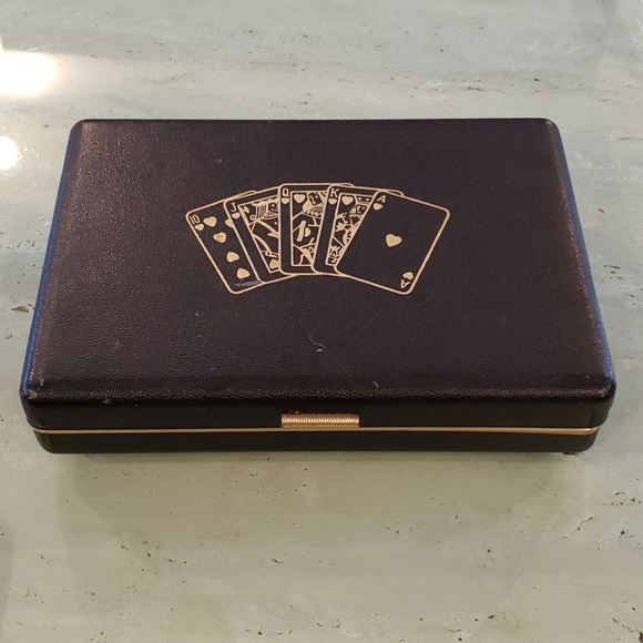 Vintage poker set with book - Picture 6 of 8